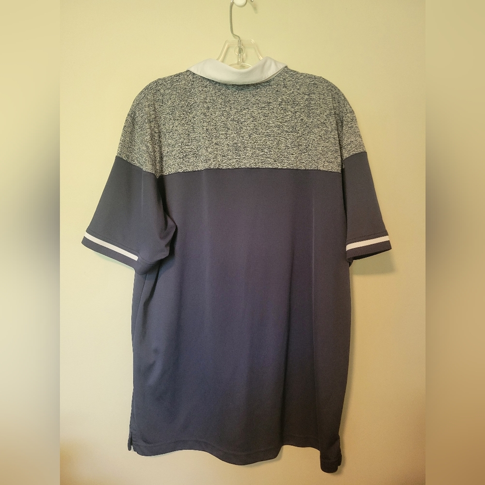 Callaway Opti-Dry Golf Polo Men's Size XL Navy and Gray - Picture 3 of 4
